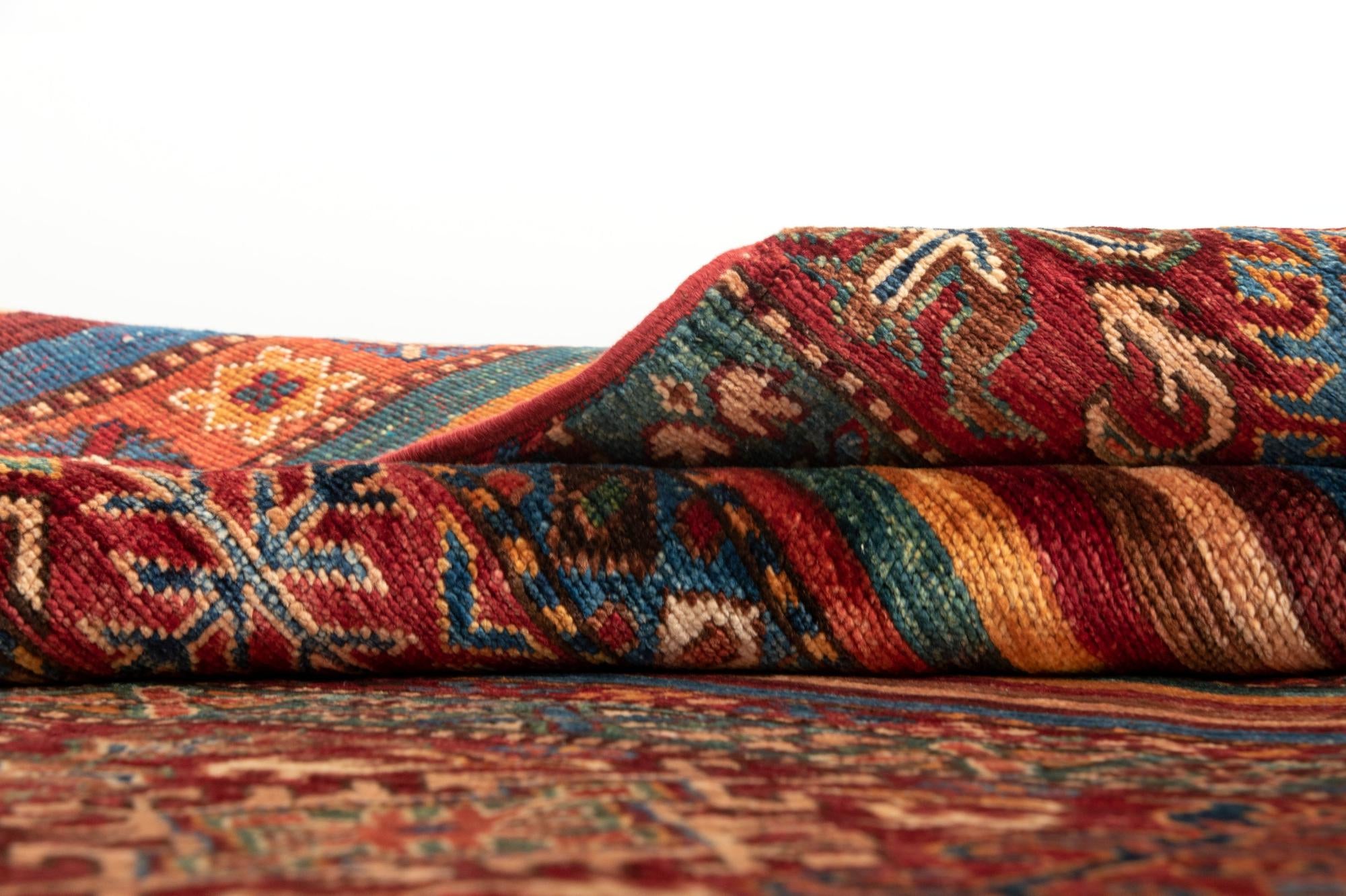 5' 2 x 6' 8 Torkman Wool Rug