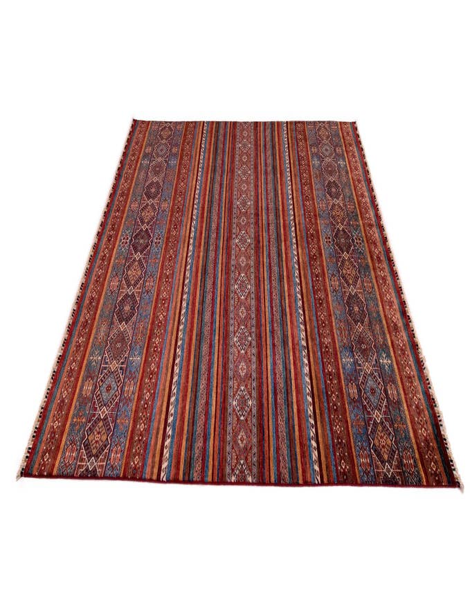 Detail image of 8' 2 x 9' 10 Torkman Wool Rug