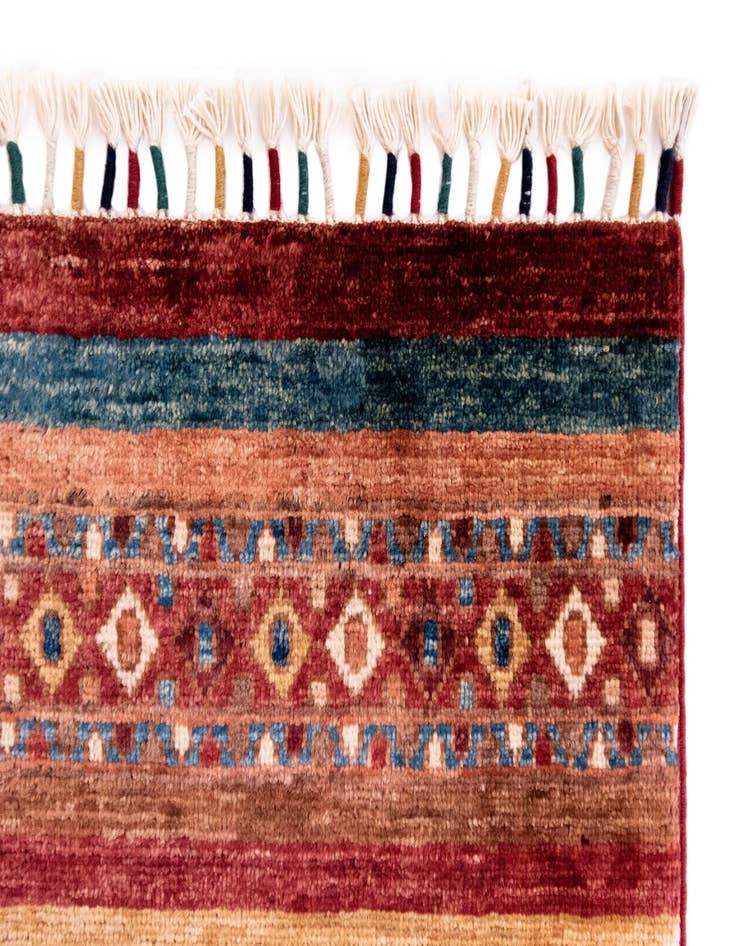 Detail image of 8' 2 x 9' 10 Torkman Wool Rug