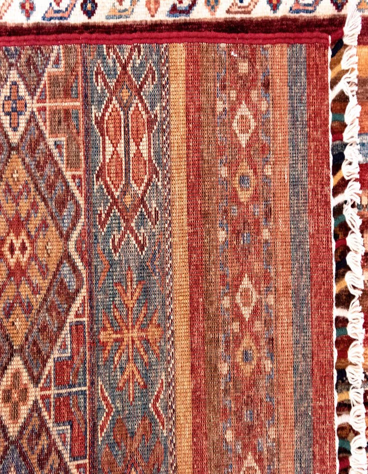 Detail image of 8' 2 x 9' 10 Torkman Wool Rug