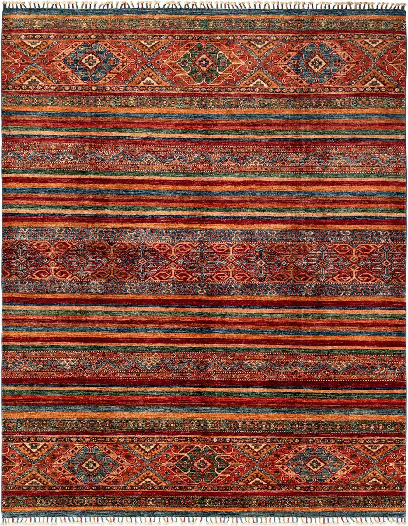 Primary image 6' 9 x 9' 11 Torkman Wool Rug