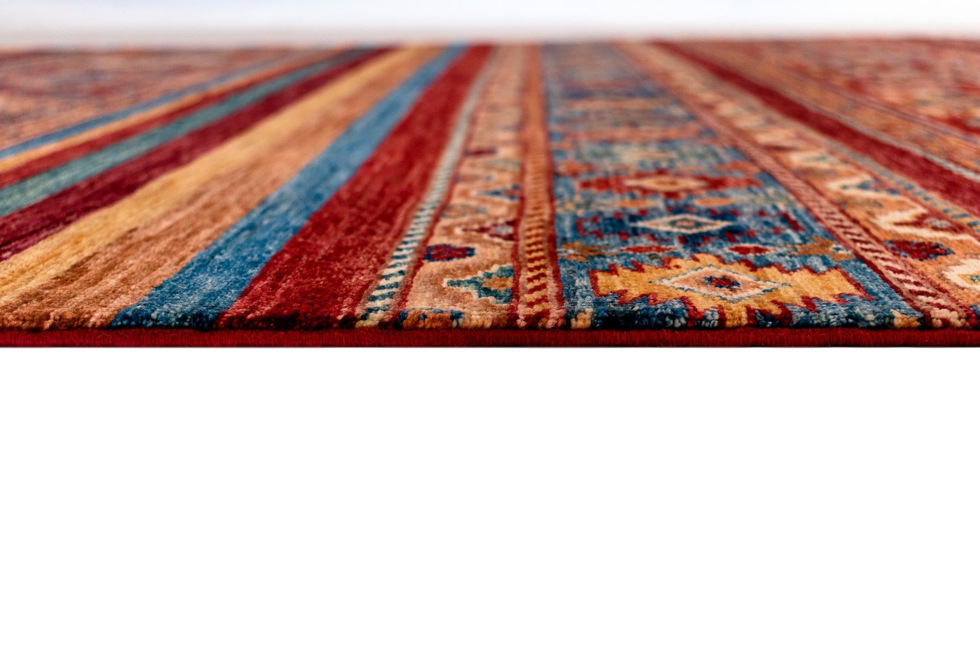 6' 7 x 9' 9 Torkman Wool Rug