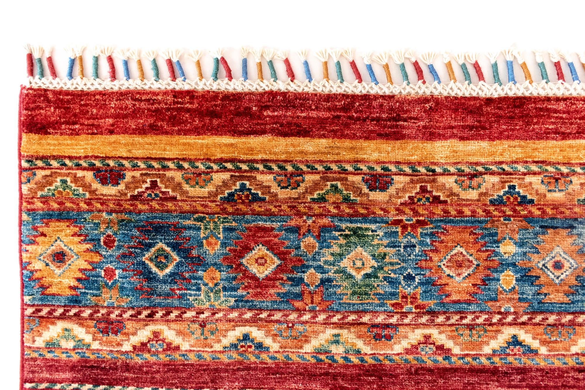 6' 7 x 9' 9 Torkman Wool Rug