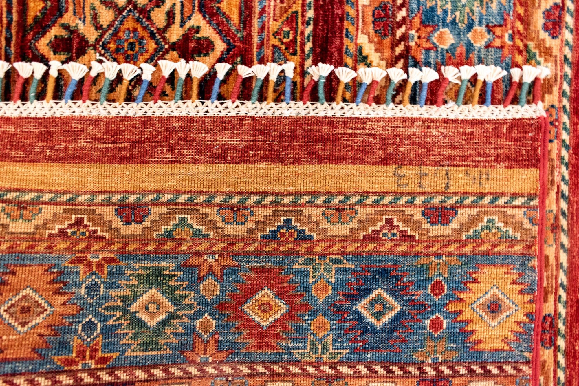 6' 7 x 9' 9 Torkman Wool Rug