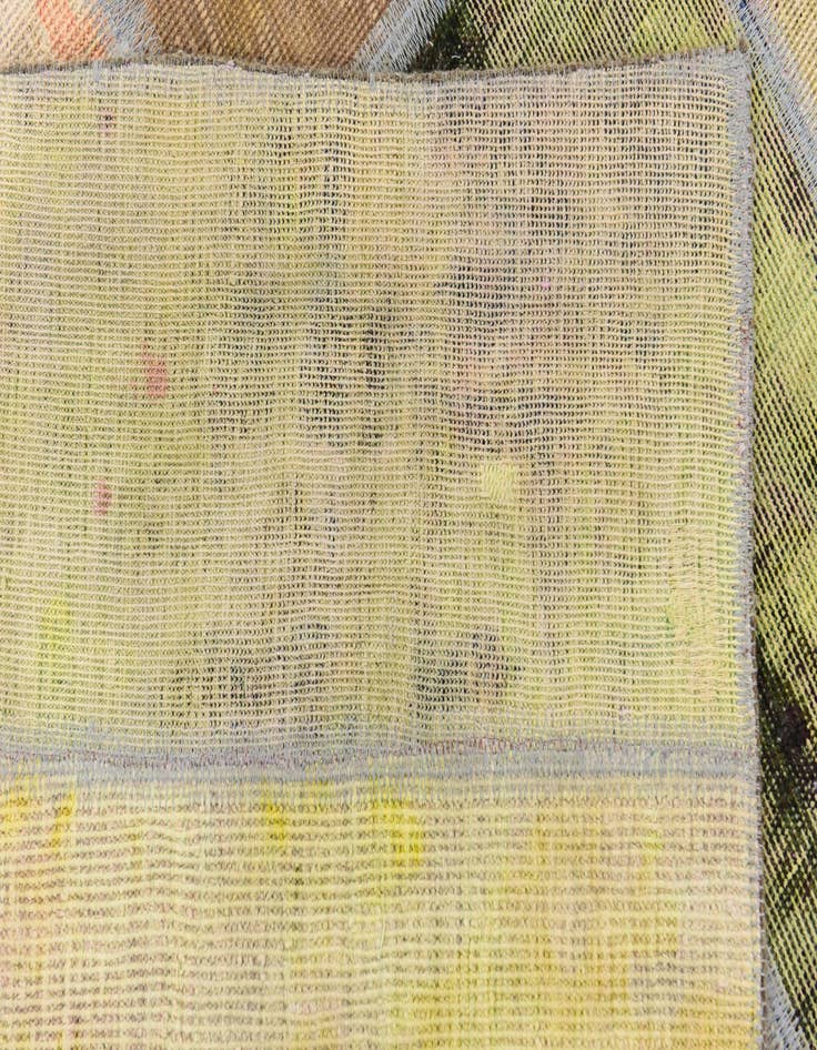 Detail image of 5' 9 x 7' 10  Hand Knotted Ultra Vintage Persian Wool Rug