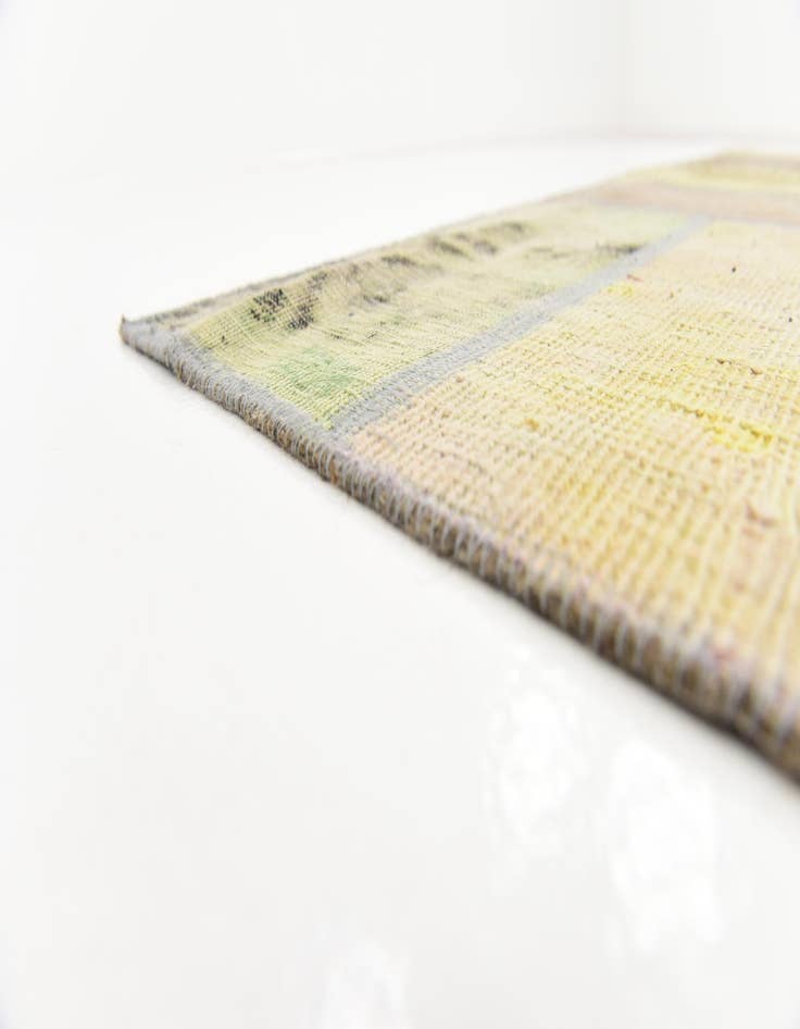 Detail image of 5' 9 x 7' 10  Hand Knotted Ultra Vintage Persian Wool Rug