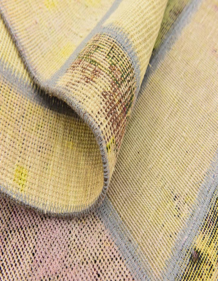 Detail image of 5' 9 x 7' 10  Hand Knotted Ultra Vintage Persian Wool Rug