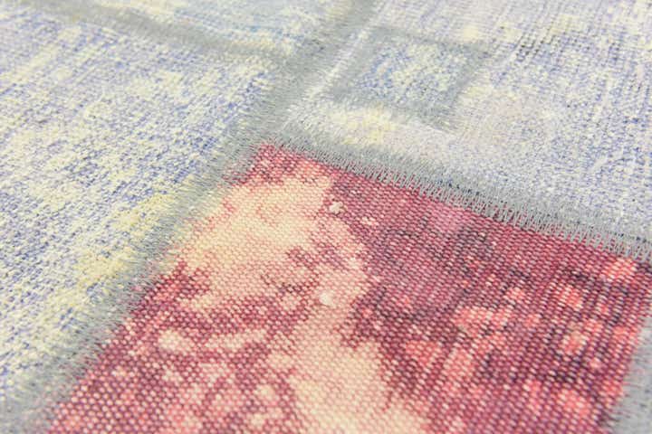 5' 8 x 7' 9 Hand Knotted Ultra Vintage Persian Wool Rug