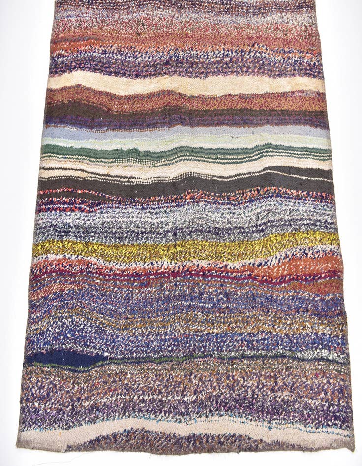 Detail image of 5' x 7'  Hand Woven Ultra Vintage Wool Rug