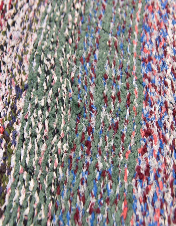 Detail image of 5' x 7'  Hand Woven Ultra Vintage Wool Rug