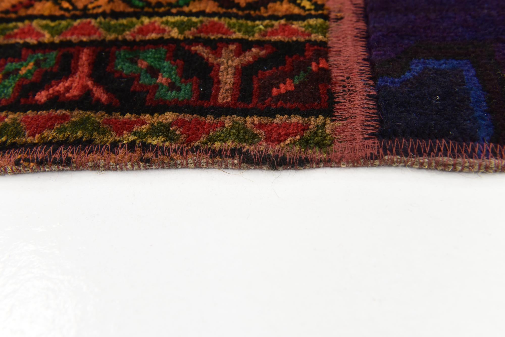 5' 8 x 7' 8 Hand Knotted Ultra Vintage Persian Wool Rug