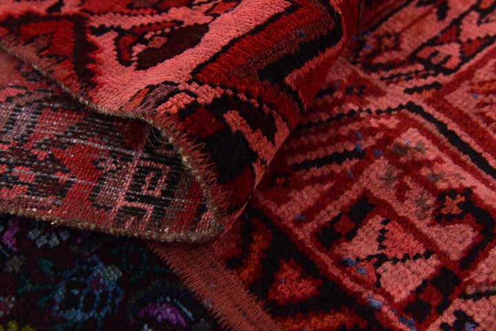 6' x 7' 8 Hand Knotted Ultra Vintage Persian Wool Rug