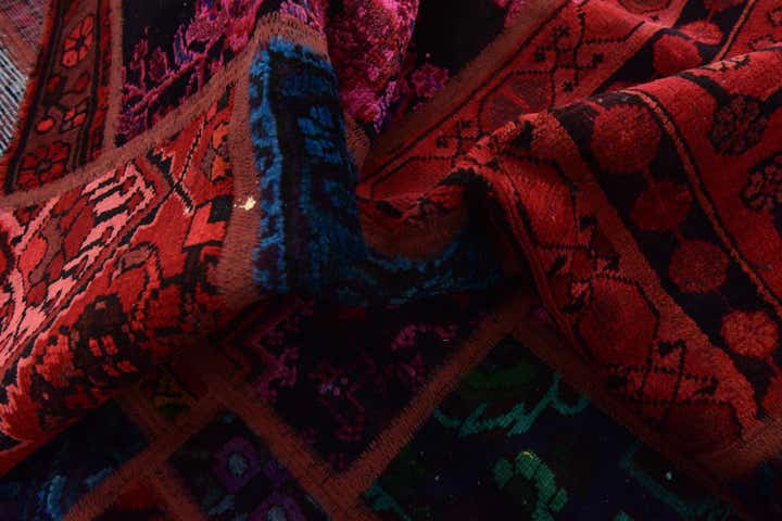 6' x 7' 8 Hand Knotted Ultra Vintage Persian Wool Rug