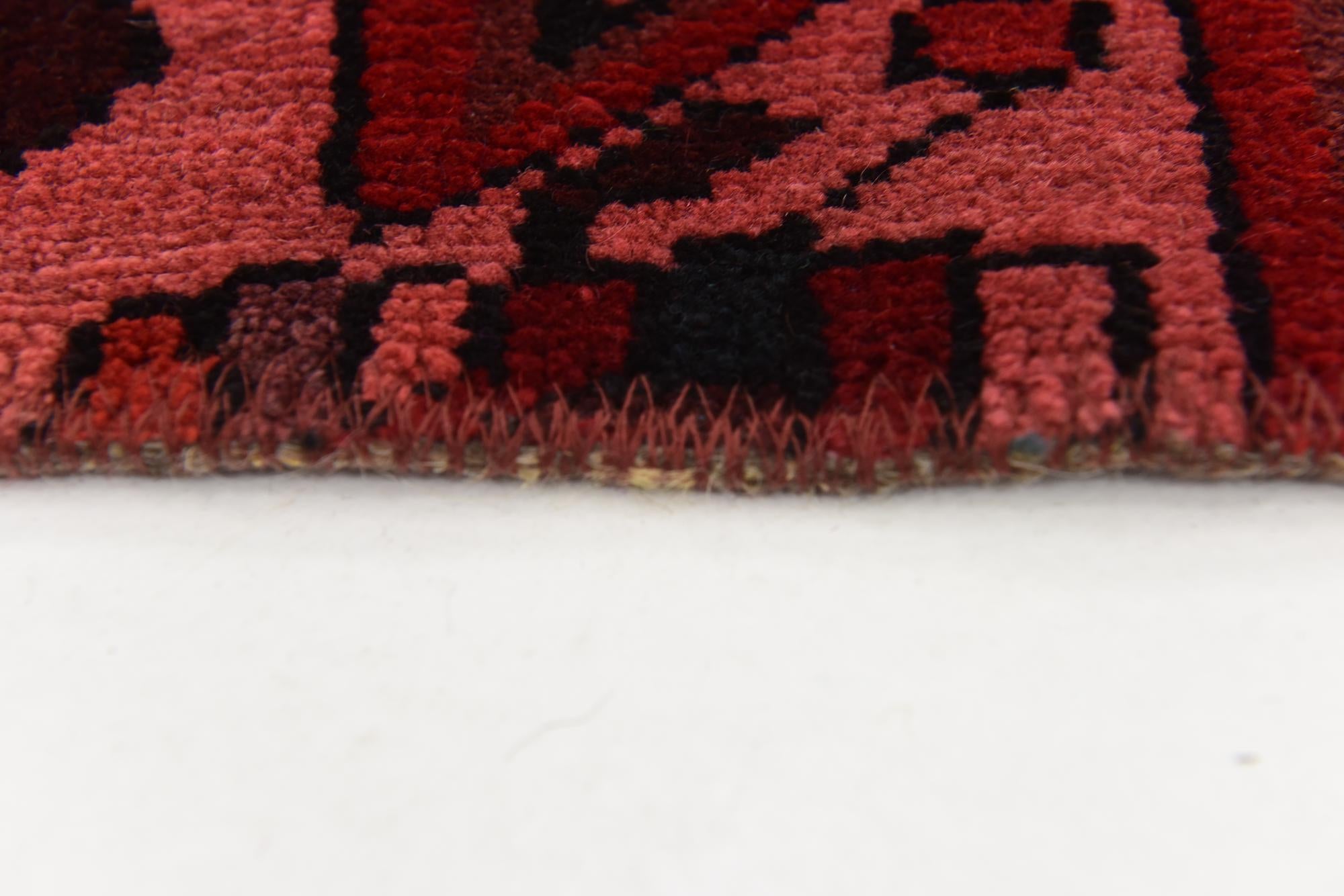 6' x 7' 8 Hand Knotted Ultra Vintage Persian Wool Rug