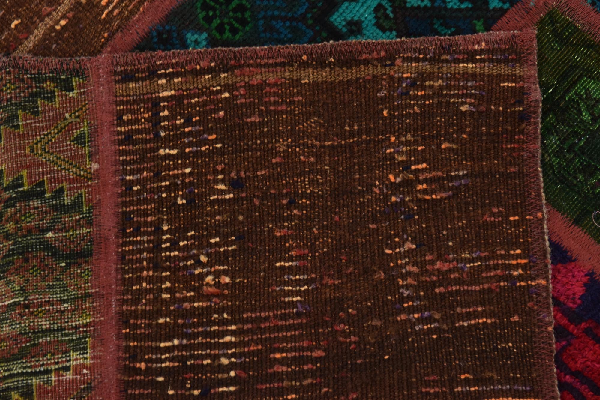 5' 9 x 7' 6 Hand Knotted Ultra Vintage Persian Wool Rug