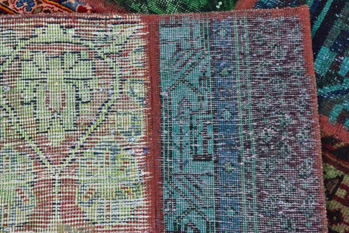 170cm x 230cm anudado a mano Ultra Vintage Alfombra Persa Lana