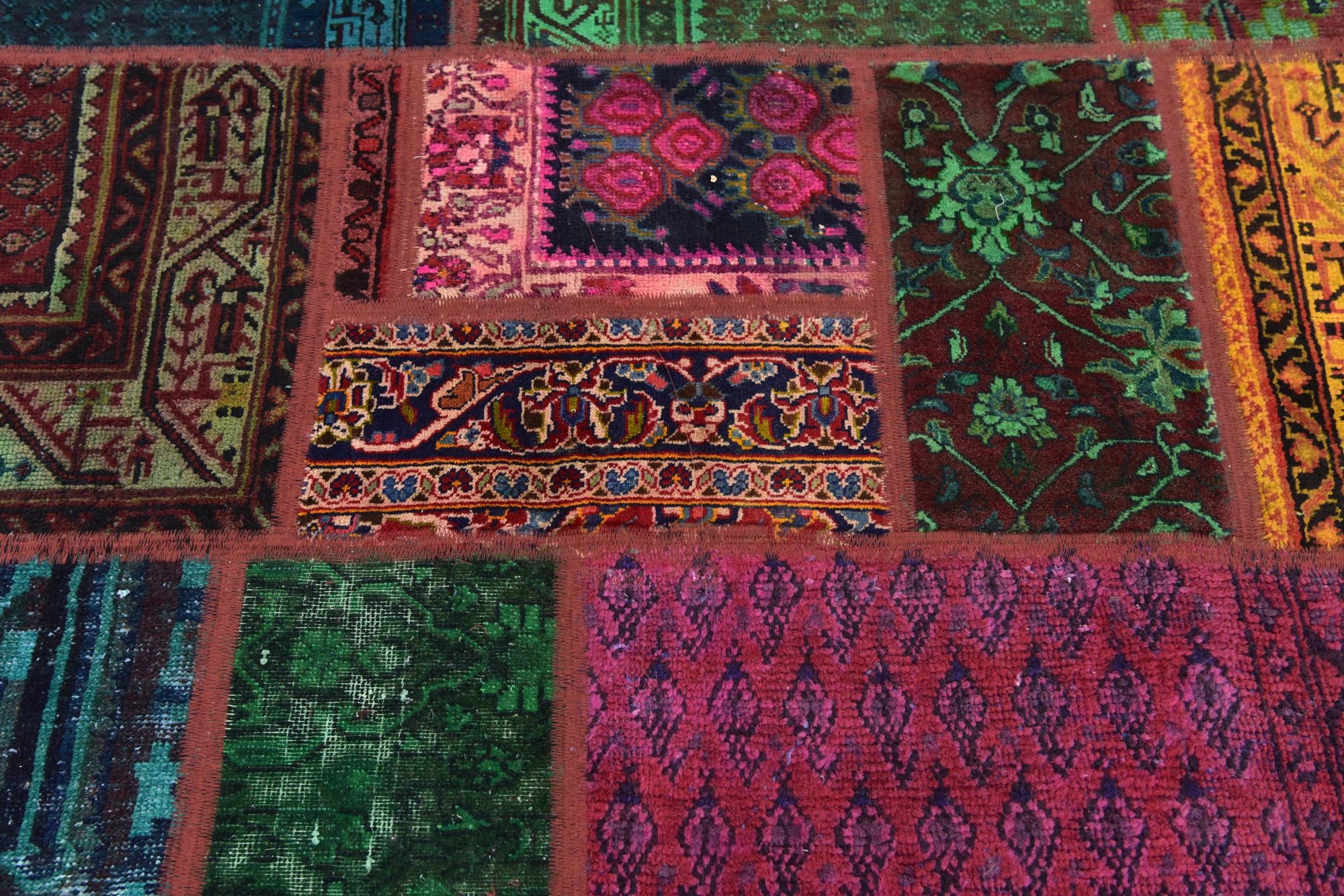 170cm x 230cm anudado a mano Ultra Vintage Alfombra Persa Lana