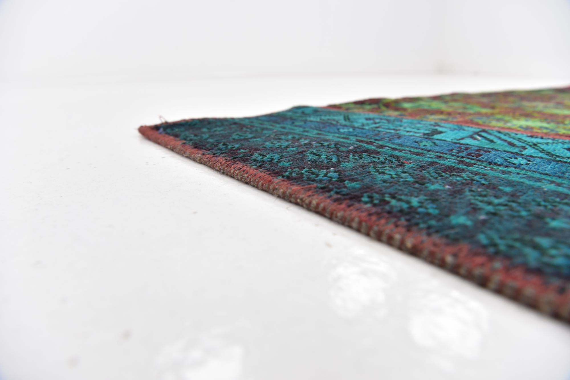 170cm x 230cm anudado a mano Ultra Vintage Alfombra Persa Lana