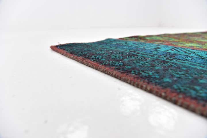 170cm x 230cm anudado a mano Ultra Vintage Alfombra Persa Lana