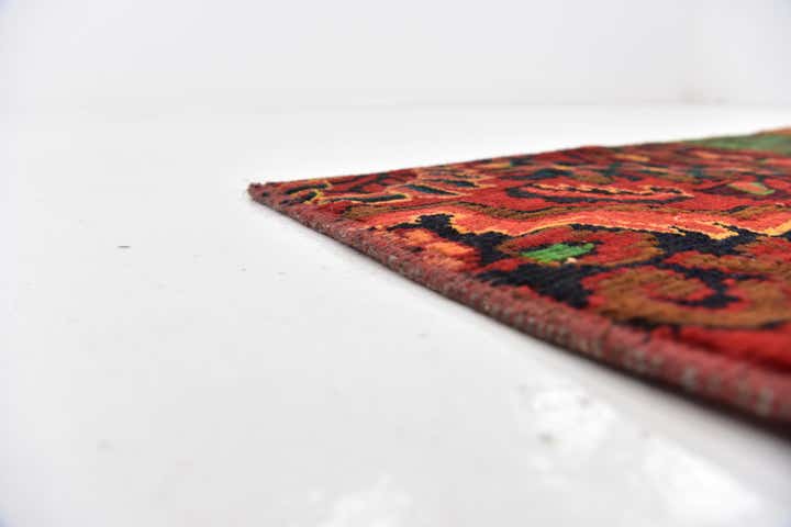 5' 9 x 7' 8 Hand Knotted Ultra Vintage Persian Wool Rug