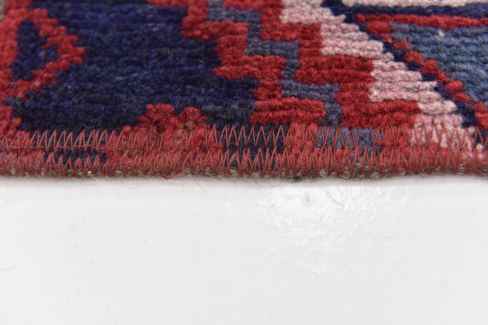5' 8 x 7' 5 Hand Knotted Ultra Vintage Persian Wool Rug