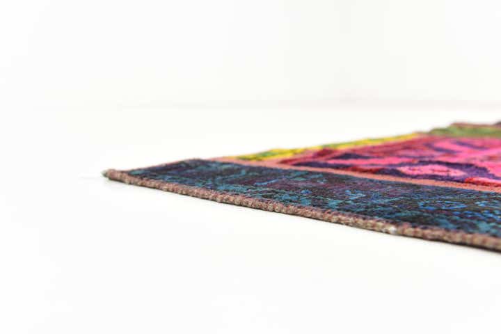 5' 9 x 7' 7 Hand Knotted Ultra Vintage Persian Wool Rug