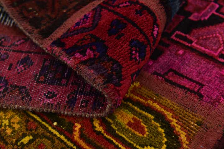 5' 8 x 7' 7 Hand Knotted Ultra Vintage Persian Wool Rug