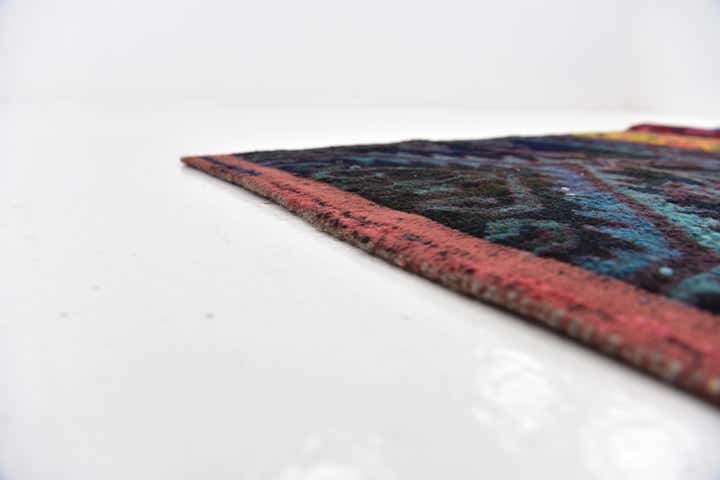 5' 8 x 7' 6 Hand Knotted Ultra Vintage Persian Wool Rug