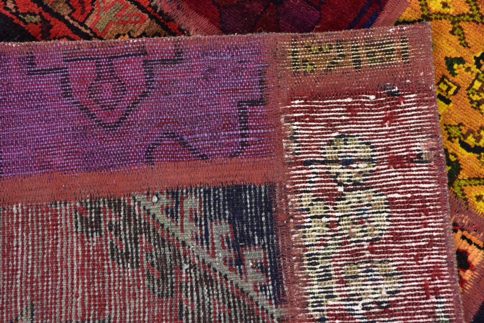 5' 10 x 7' 7 Hand Knotted Ultra Vintage Persian Wool Rug
