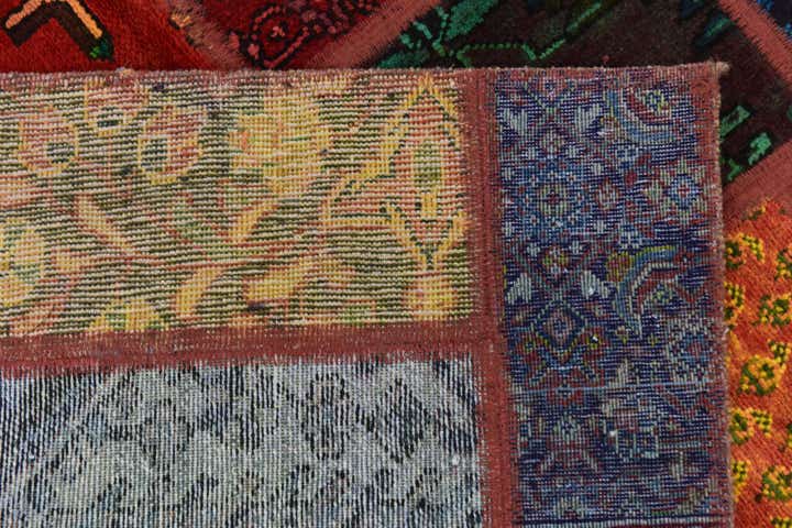 6' x 7' 6 Hand Knotted Ultra Vintage Persian Wool Rug