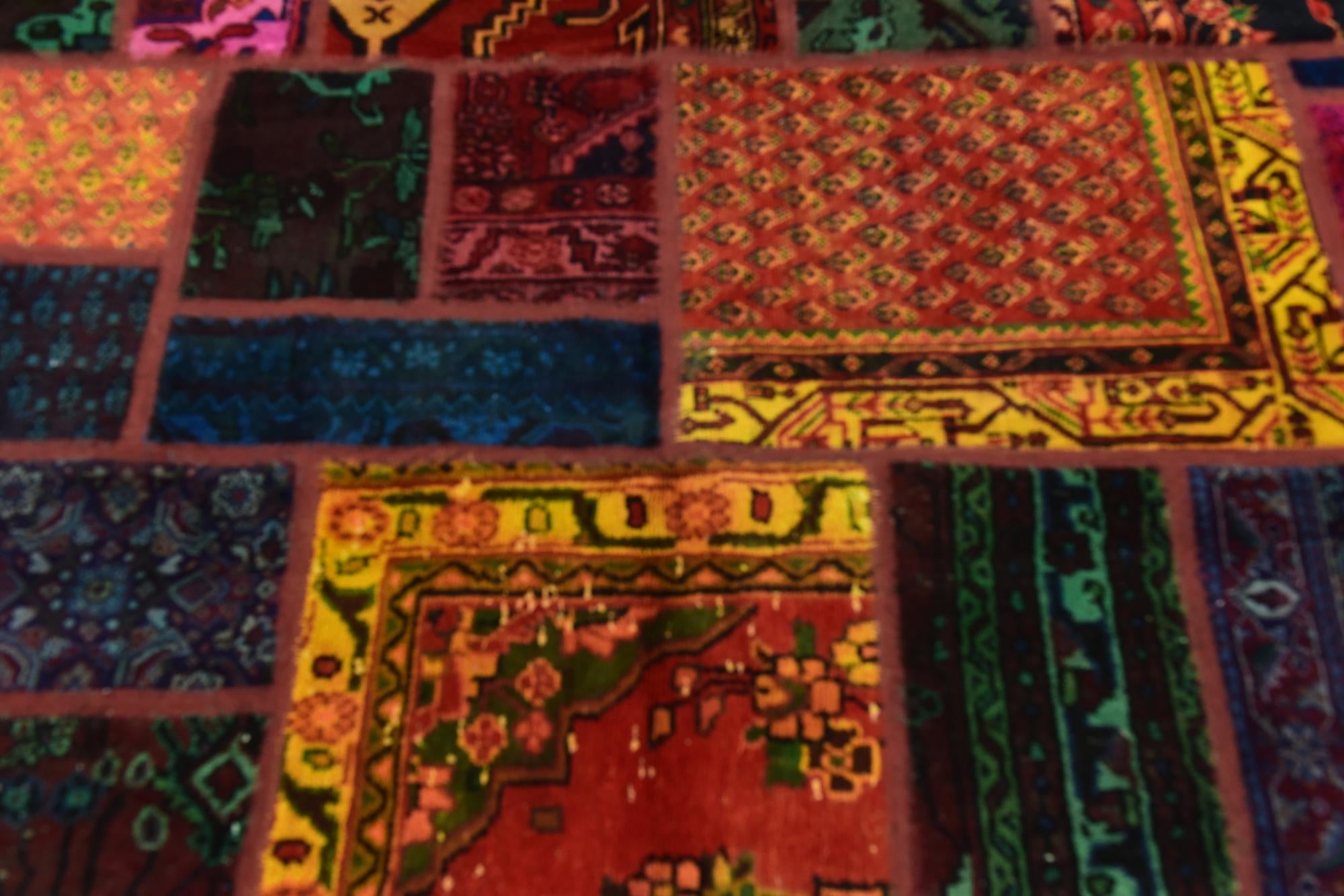 6' x 7' 6 Hand Knotted Ultra Vintage Persian Wool Rug
