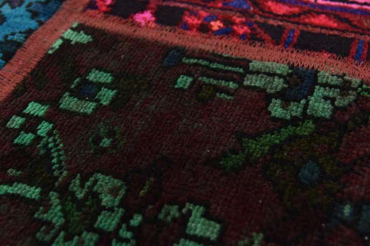 6' x 7' 6 Hand Knotted Ultra Vintage Persian Wool Rug