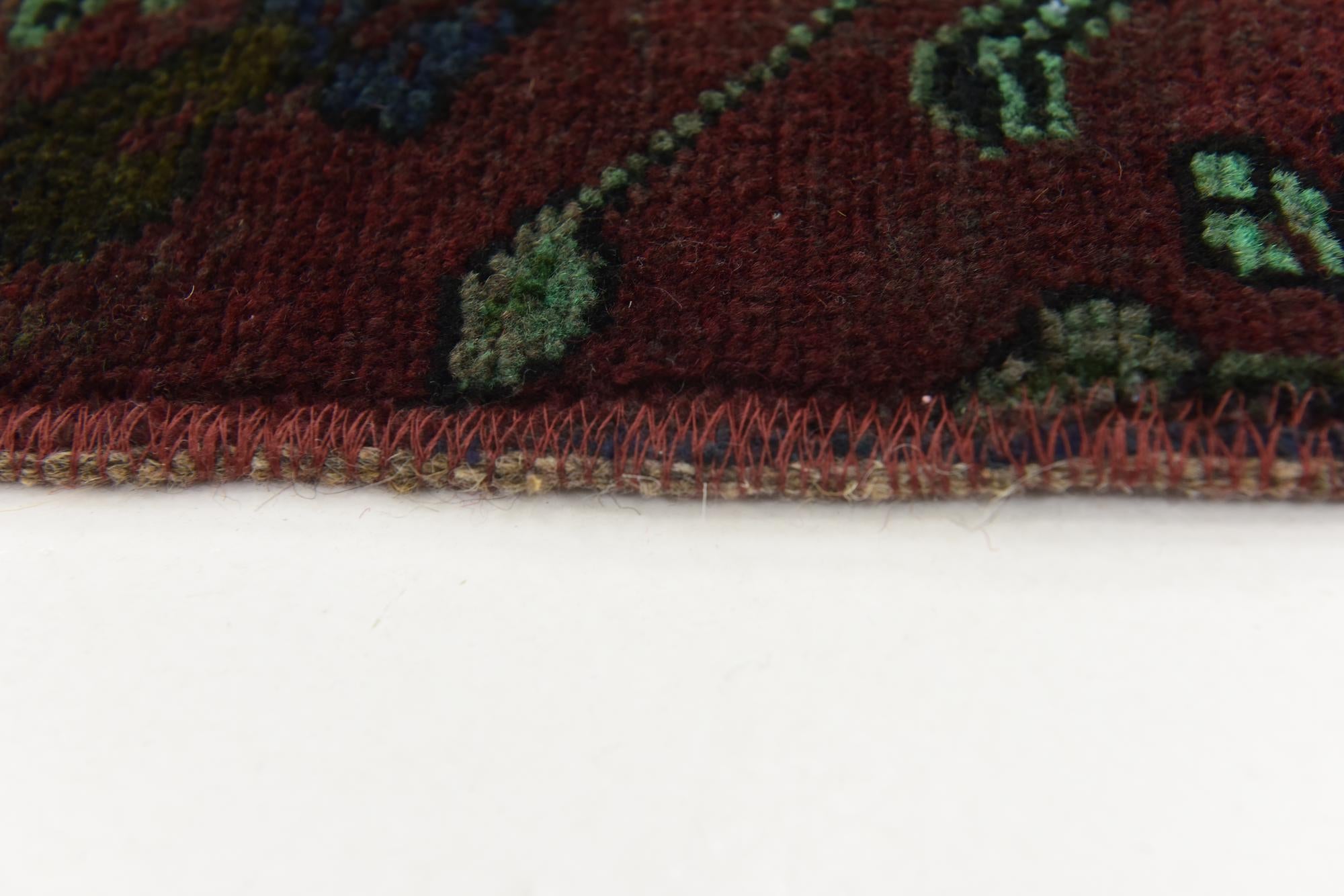 6' x 7' 6 Hand Knotted Ultra Vintage Persian Wool Rug