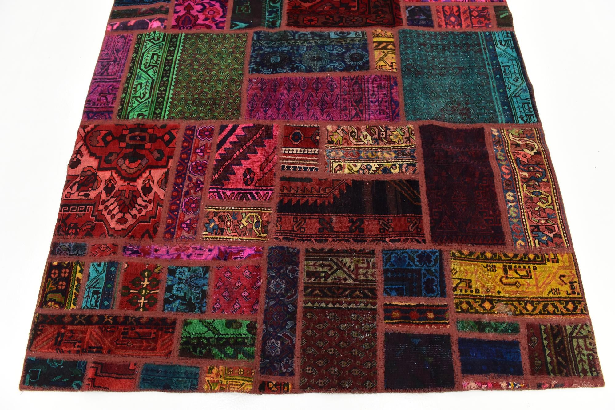 5' 8 x 7' 6 Hand Knotted Ultra Vintage Persian Wool Rug