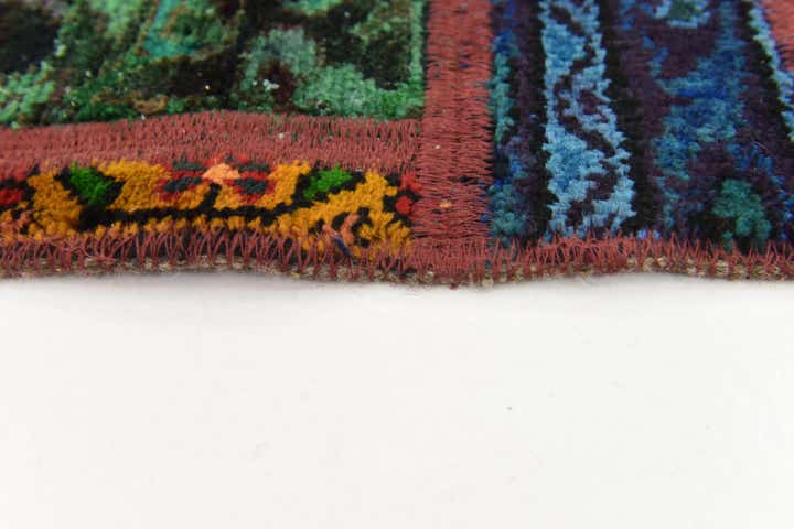 5' 8 x 7' 6 Hand Knotted Ultra Vintage Persian Wool Rug