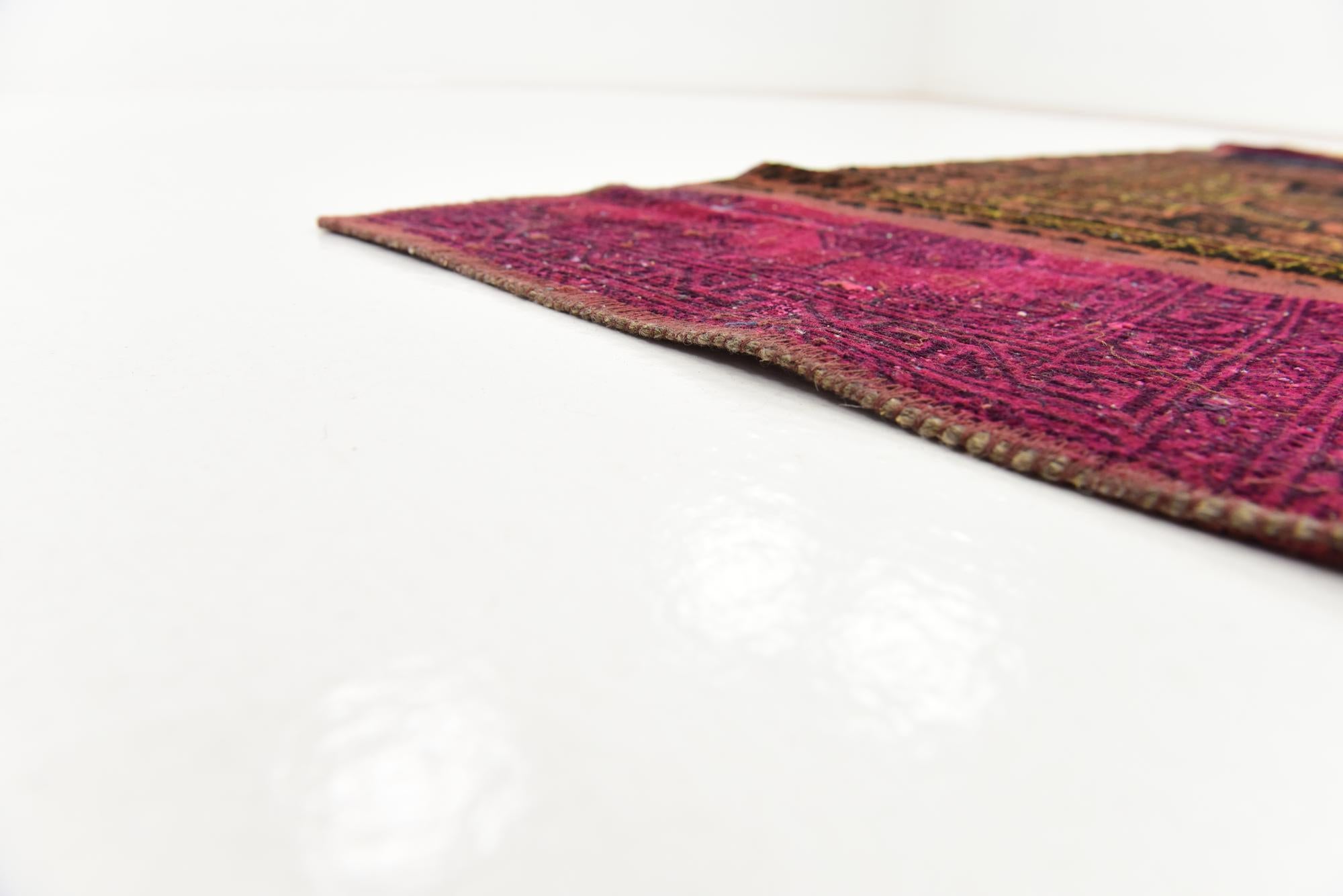 5' 10 x 7' 5 Hand Knotted Ultra Vintage Persian Wool Rug