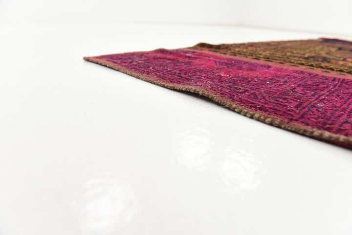 5' 10 x 7' 5 Hand Knotted Ultra Vintage Persian Wool Rug