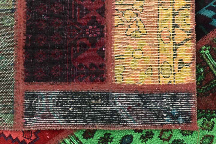 5' 6 x 7' 6 Hand Knotted Ultra Vintage Persian Wool Rug
