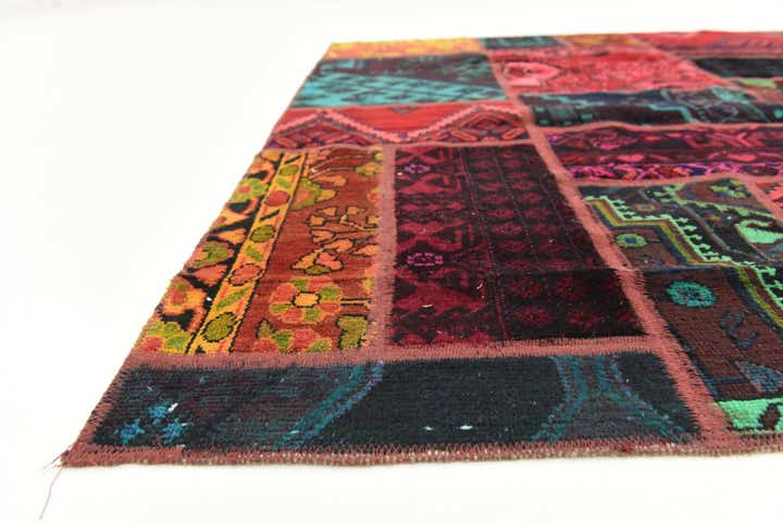 5' 6 x 7' 6 Hand Knotted Ultra Vintage Persian Wool Rug