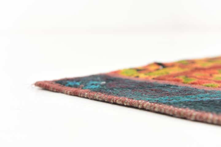 5' 6 x 7' 6 Hand Knotted Ultra Vintage Persian Wool Rug