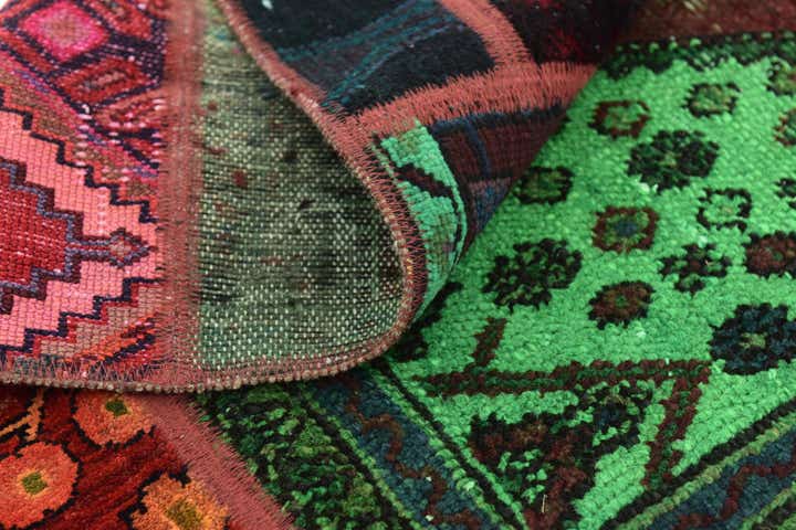5' 6 x 7' 6 Hand Knotted Ultra Vintage Persian Wool Rug