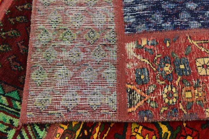 5' 10 x 7' 6 Hand Knotted Ultra Vintage Persian Wool Rug