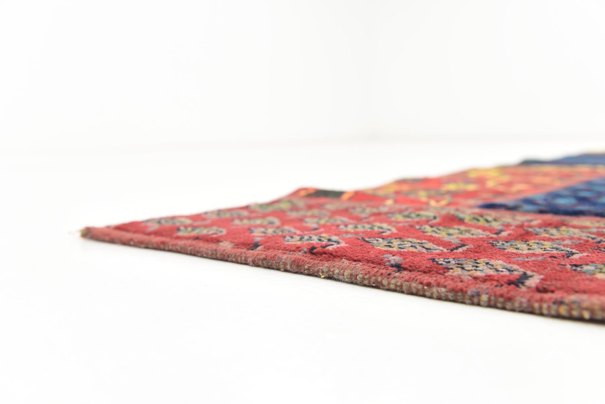 5' 10 x 7' 6 Hand Knotted Ultra Vintage Persian Wool Rug
