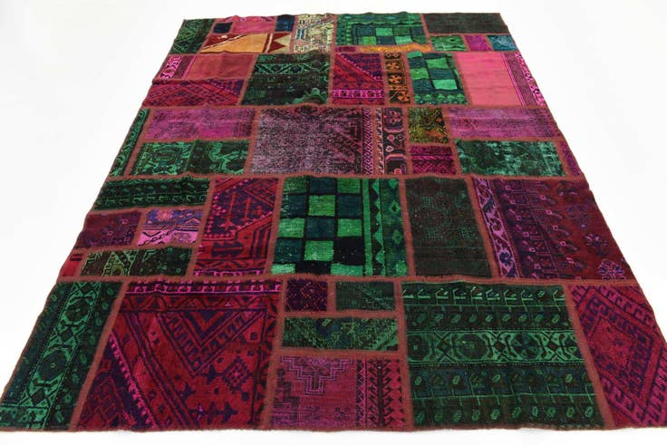 Detail image of 6' x 7' 6 Ultra Vintage Wool Rug