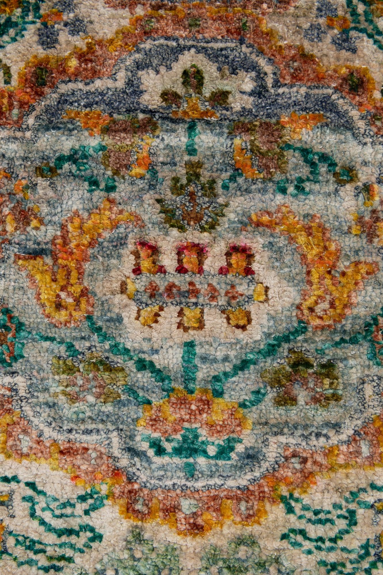 8' 6 x 12' 7 Hand Knotted Ultra Vintage Persian Rug