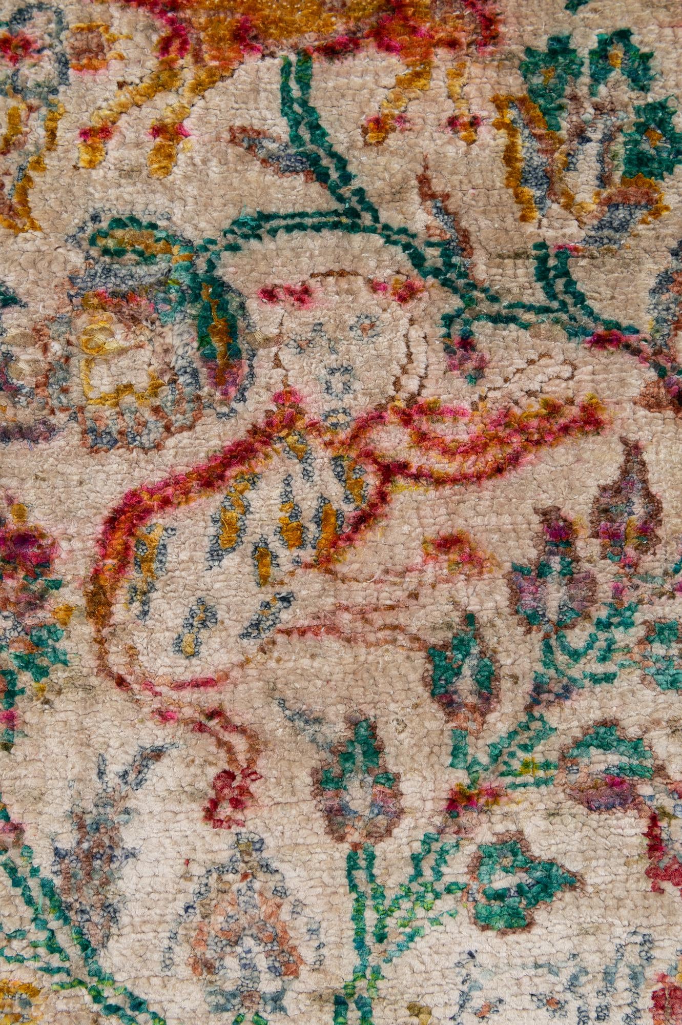 8' 6 x 12' 7 Hand Knotted Ultra Vintage Persian Rug