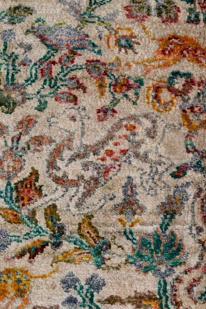 8' 6 x 12' 7 Hand Knotted Ultra Vintage Persian Rug