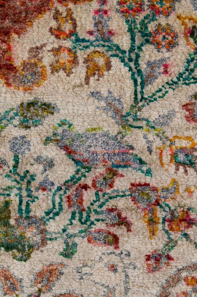 8' 6 x 12' 7 Hand Knotted Ultra Vintage Persian Rug