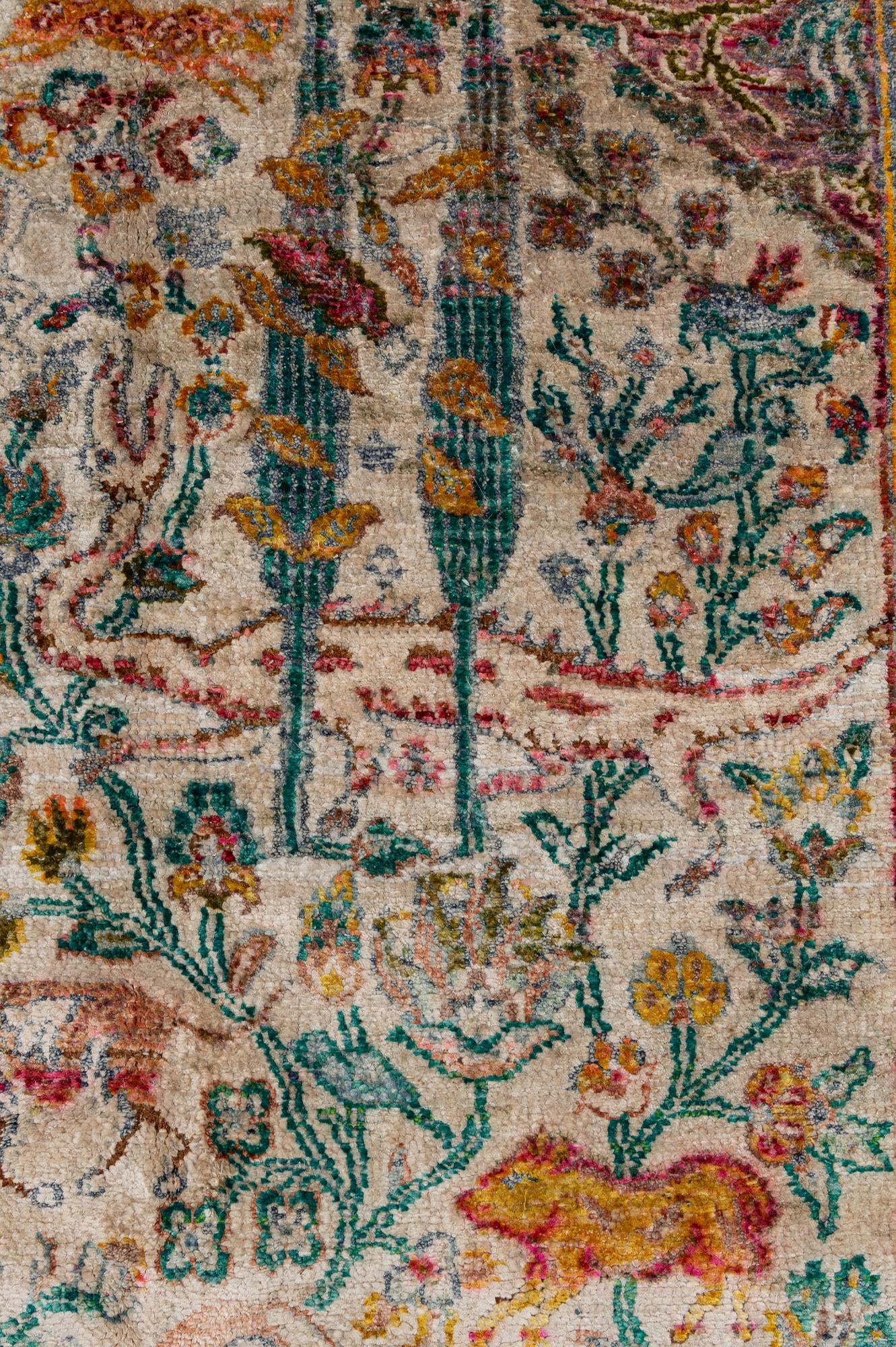 8' 6 x 12' 7 Hand Knotted Ultra Vintage Persian Rug