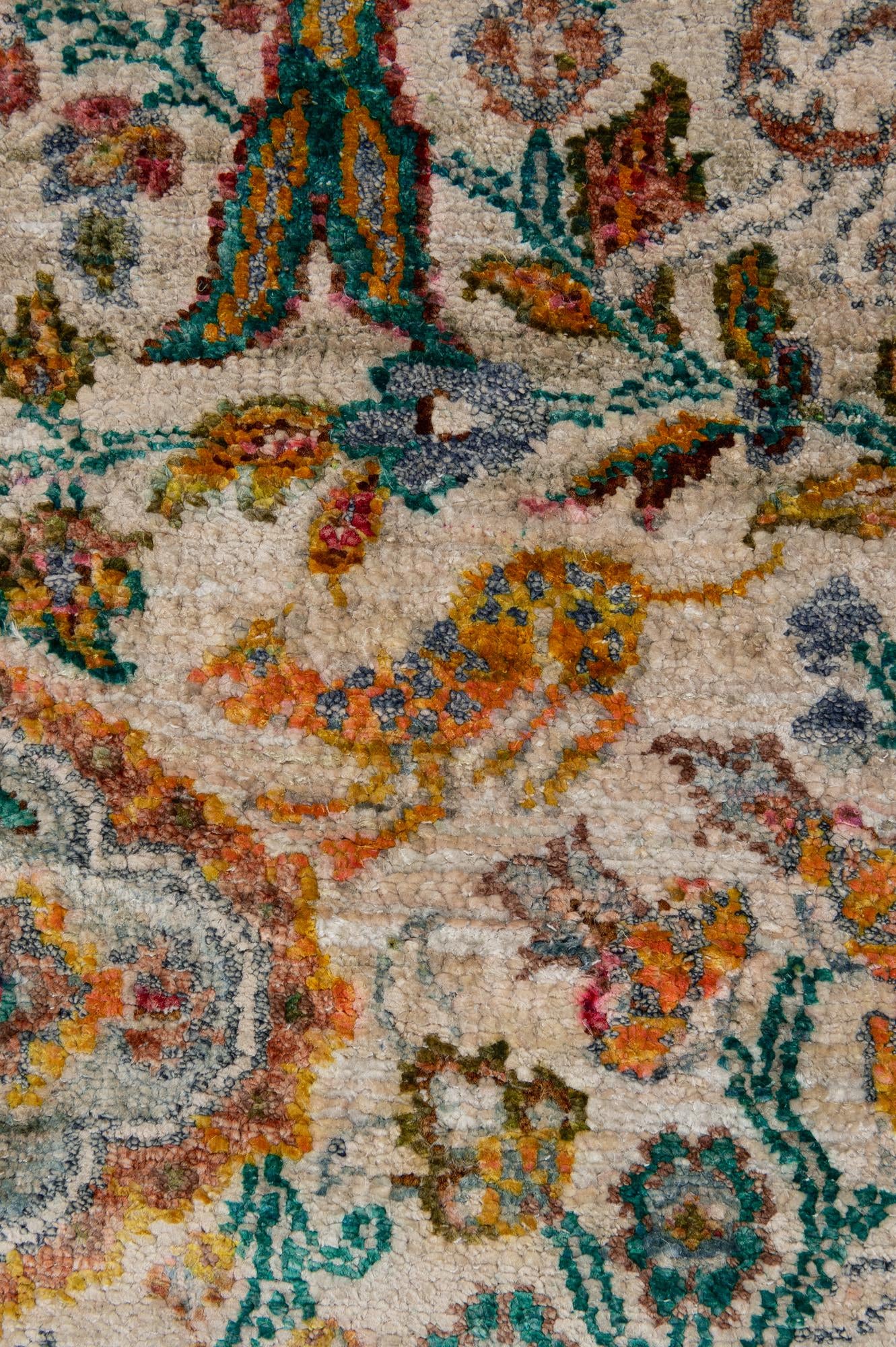 8' 6 x 12' 7 Hand Knotted Ultra Vintage Persian Rug